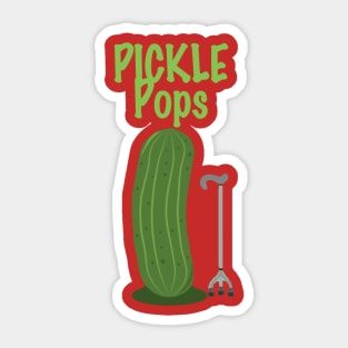 Pickle Pops Sticker